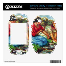 Laundresses by Pierre Renoir Samsung Gravity Touch Skin