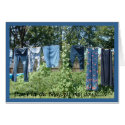 Laundry Blues cards