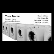 Laundry Business Card business cards