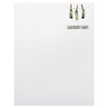 Laundry Day Custom Letterhead