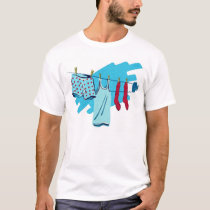 Laundry Day (Male) t-shirts by reikiwaves Laundry Day (Male) t-shirts