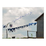 Laundry Day Postcard