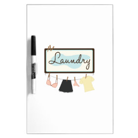 Laundry Dry Erase Whiteboards