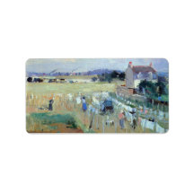 Laundry drying by Berthe Morisot Address Label