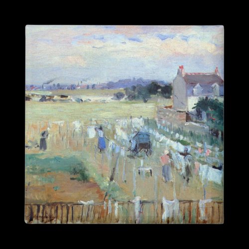 Laundry drying by Berthe Morisot Refrigerator Magnets