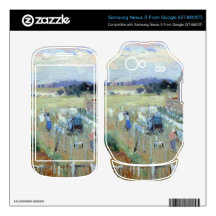 Laundry drying by Berthe Morisot Decal For Google Nexus S