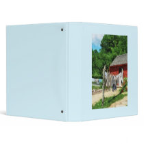 Laundry Hanging on Line 3 Ring Binder