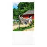 Laundry Hanging on Line Customized Photo Card