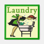 Laundry Lady Magnet