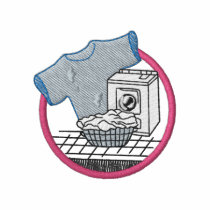 Laundry Logo embroidered shirts by ZazzleEmbroidery Laundry Logo embroidered shirts