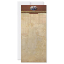 Laundry - Miss Lady Blue Customized Rack Card