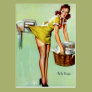 Laundry Pinup Business Card Template Laundry Pinup Business Card Template