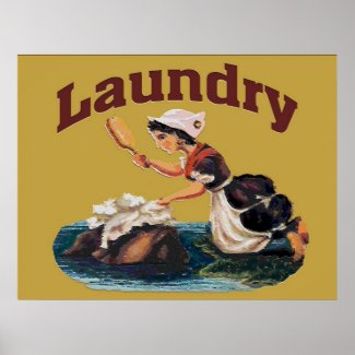 Laundry Room Sign print