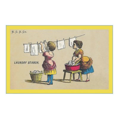 corn starch laundry for shirt