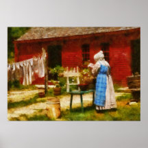 Laundry - Washing Clothes Posters