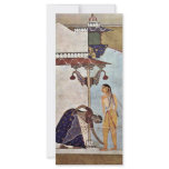Laur-Chanda Manuscript Female And Male Figure Custom Rack Cards