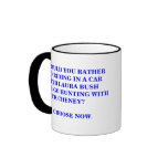 LAURA BUSH OR DICK CHENEY. MUG.