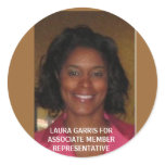 LAURA GARRIS FORASSOCIATE MEMBER REPRESENTATIVE STICKERS