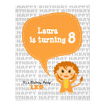 Laura Kids Party Invitation