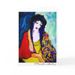 Laura's Beret by T. Fowler-Bailey Card