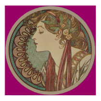Laurel by Alphonse Mucha ( 1901 ) Art Nouveau posters by ArtNouveauDaz Laurel by Alphonse Mucha ( 1901 ) Art Nouveau posters