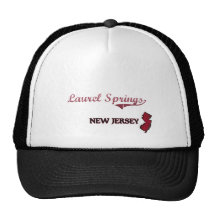 Laurel Springs New Jersey City Classic Trucker Hats