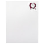 laurel volleyball emblem design letterhead design