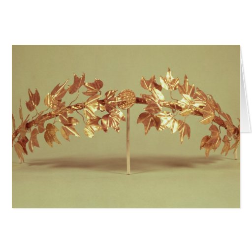 Laurel wreath, Mycenae Greeting Cards