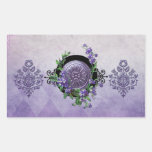 LAURELHURST, VINTAGE FLORALS: SPRING IRIS RECTANGULAR STICKERS