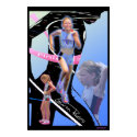 Lauren Russ Track Poster posters by picturepizzazz Lauren Russ Track Poster posters