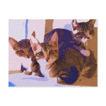 Laurie, Larry & Louie postcards