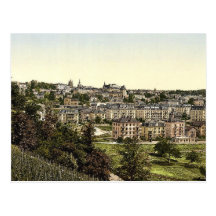 Lausanne, view of the Montriond, Geneva Lake, Swit Postcard