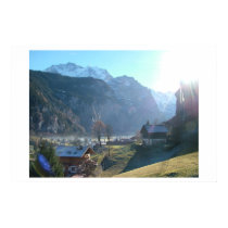 Lauterbrunnen Fog posters