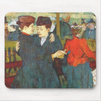 Lautrec at the two women waltzing mousepads by vintage_poster Lautrec at the two women waltzing mousepads