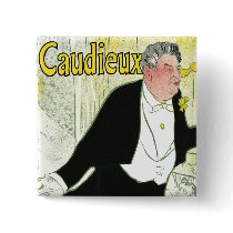 Lautrec - Caudieux buttons by VintageCabaret Lautrec - Caudieux buttons