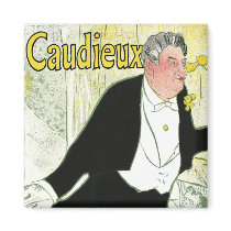 Lautrec - Caudieux magnets by VintageCabaret Lautrec - Caudieux magnets
