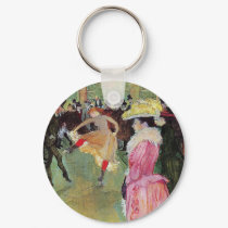 Lautrec - Dance At The keychains by VintageCabaret Lautrec - Dance At The keychains