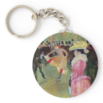 Lautrec - Dance At The Moulin Rouge Key Chains