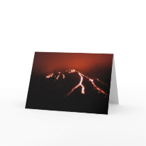 Lava Glow Notecard