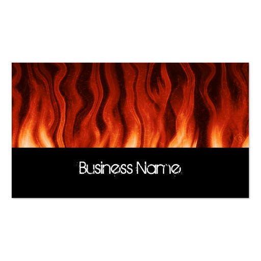 lava heat ~ bc business card templates (front side)