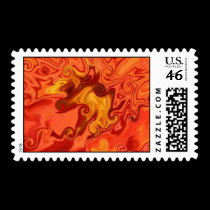 Lava Postage Stamp stamps
