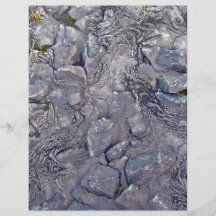 Lava Rock Surface Flyer Design