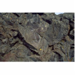 Lava shards photo cut out