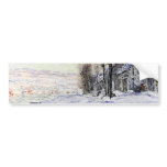 Lavacourt Under Snow Bumper Sticker