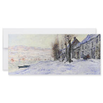 Lavacourt Under Snow Rack Cards rack cards