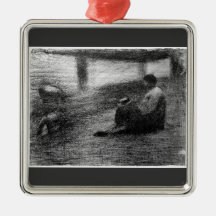 Lavadero en la línea de Jorte Seurat Ornaments Para Arbol De Navidad
