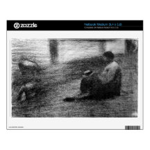 Lavadero en la línea de Jorte Seurat Netbook Calcomanías