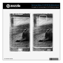 Lavadero en la línea de Jorte Seurat Samsung Galaxy S II Calcomanía