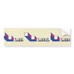 Laval, Quebec flag Bumper Sticker