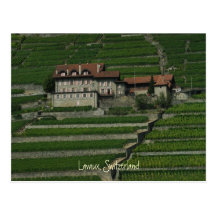 Lavaux, Switzerland Post Card